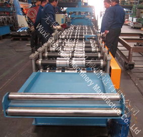 Colored Cold Roll Forming Machine / Joint Hidden Roofing Sheet Manufacturing Machine